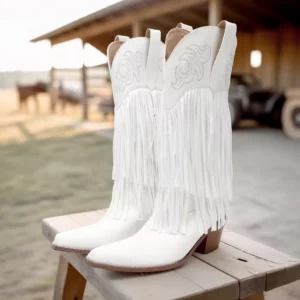 fringe cowgirl boots