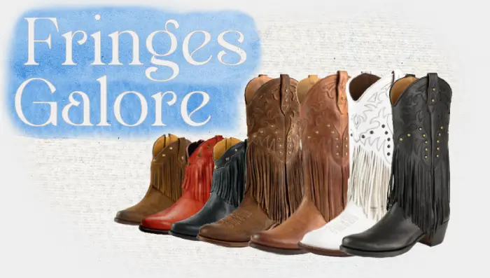 fringe cowgirl boots