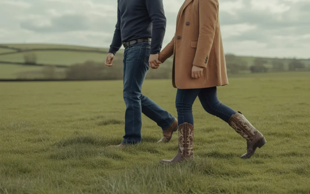 our company 3 cowboy boots