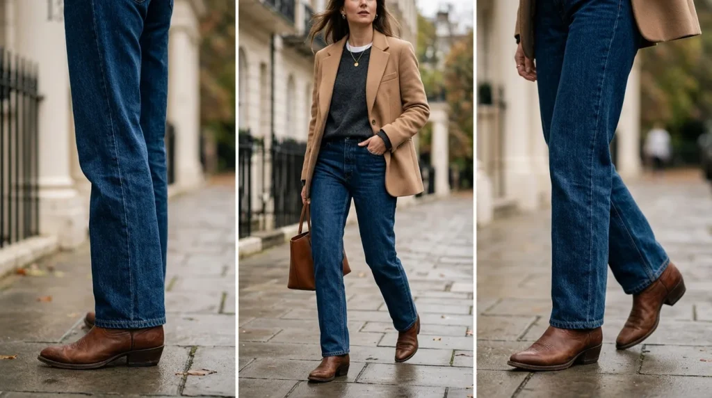 Jeans Be With Cowboy Boots